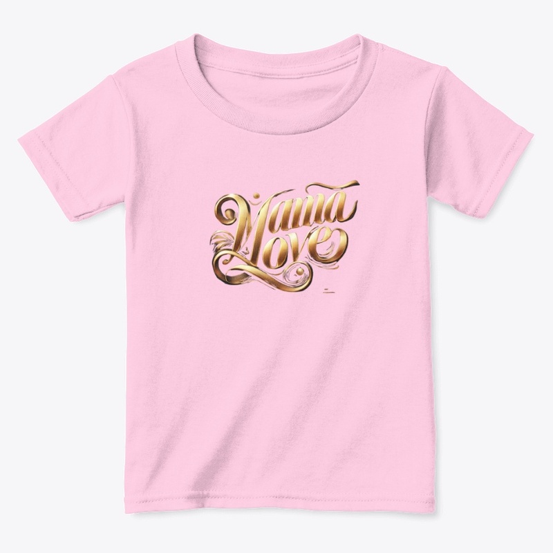 Mama Love Elegant Gold Script Edition V2