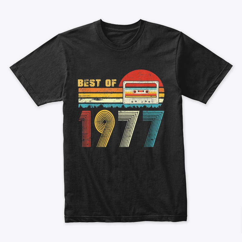 Best Of 1977 Retro Cassette Tape