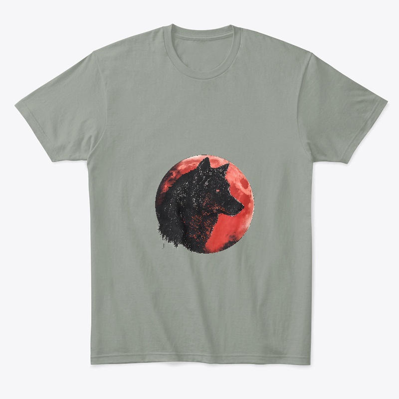 black wolf