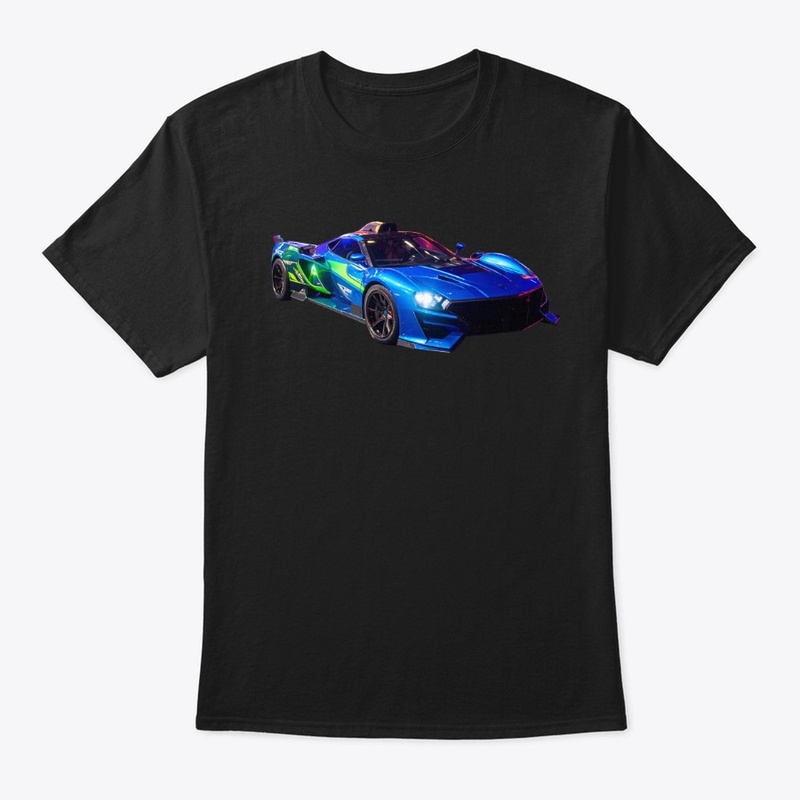 hype car blue 