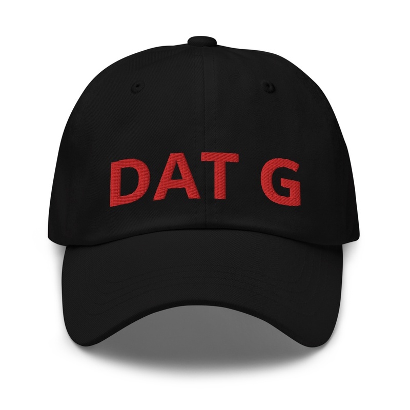 DAT G Baseball Cap