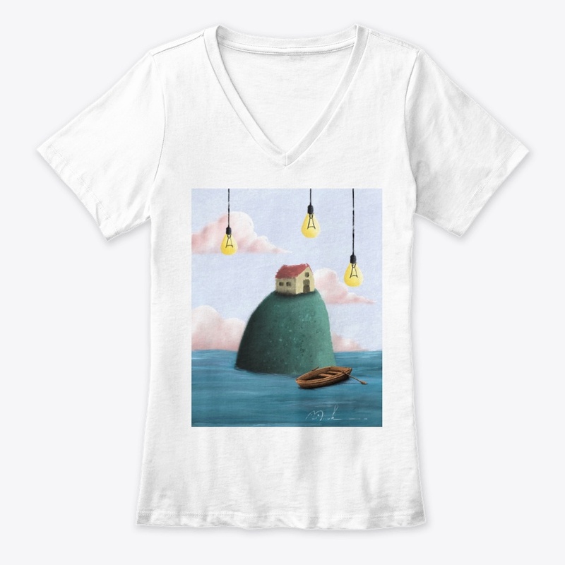 Vacation house art print