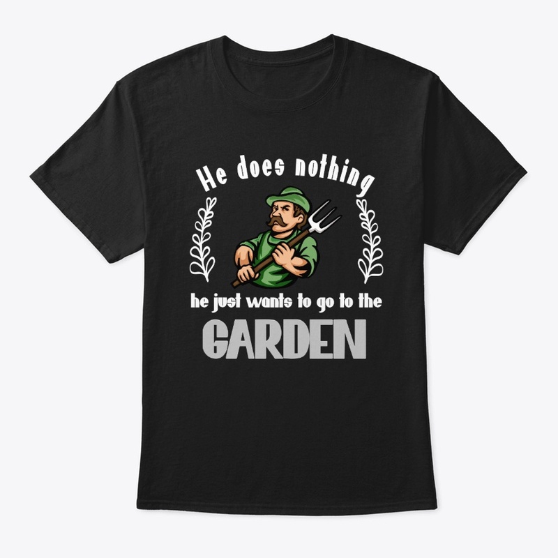 Gardener just wants to go to the garden.