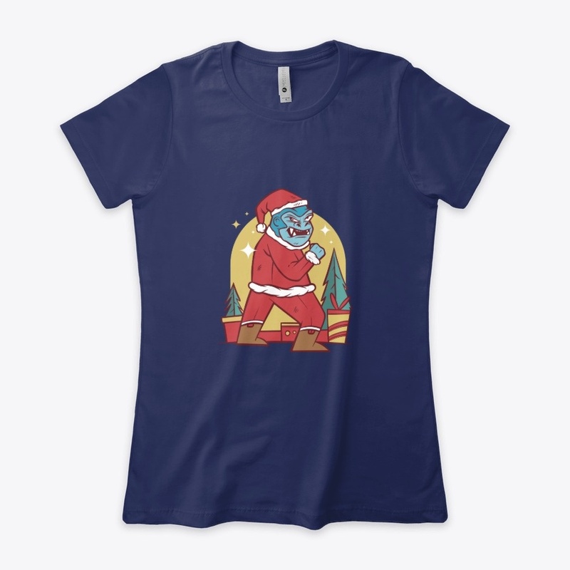 Gorilla Santa Claus
