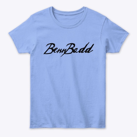 Sg Records “Benn Badd” T Shirts Light Blue T-Shirt Front