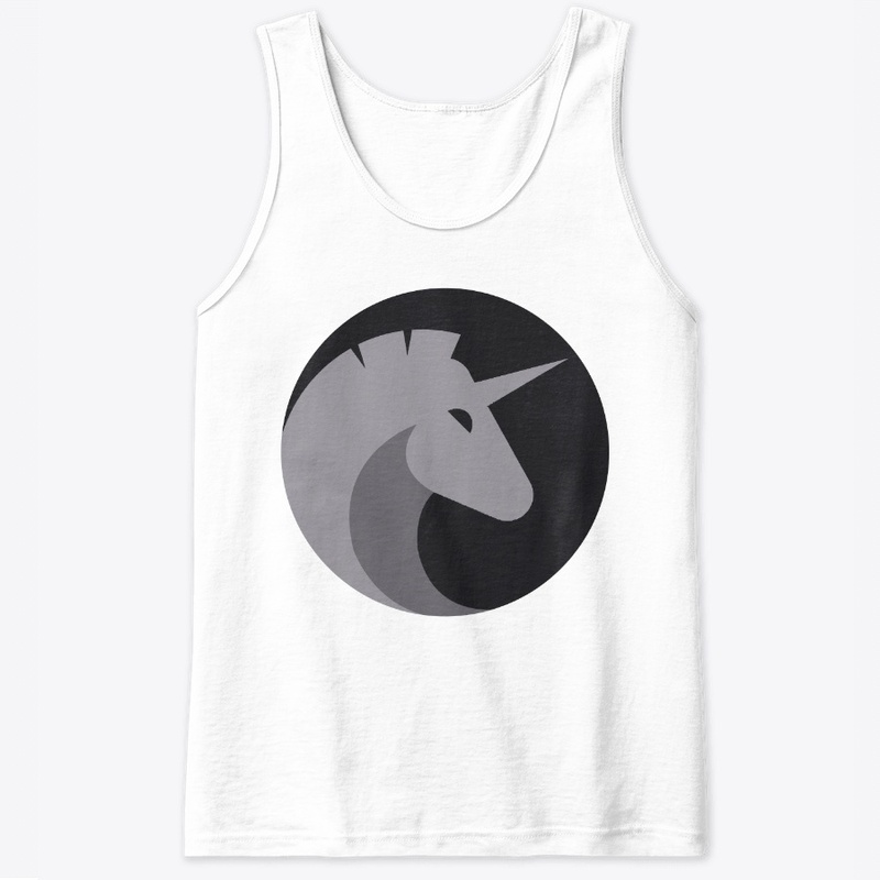 Moonicorn gray scale