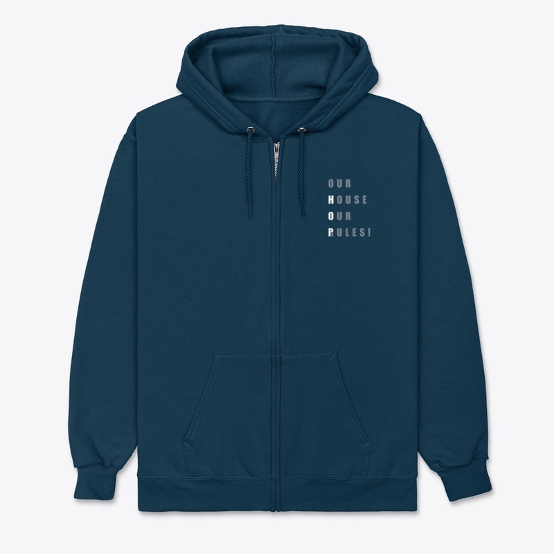 Welcome to HOP Zip Up Hoodie