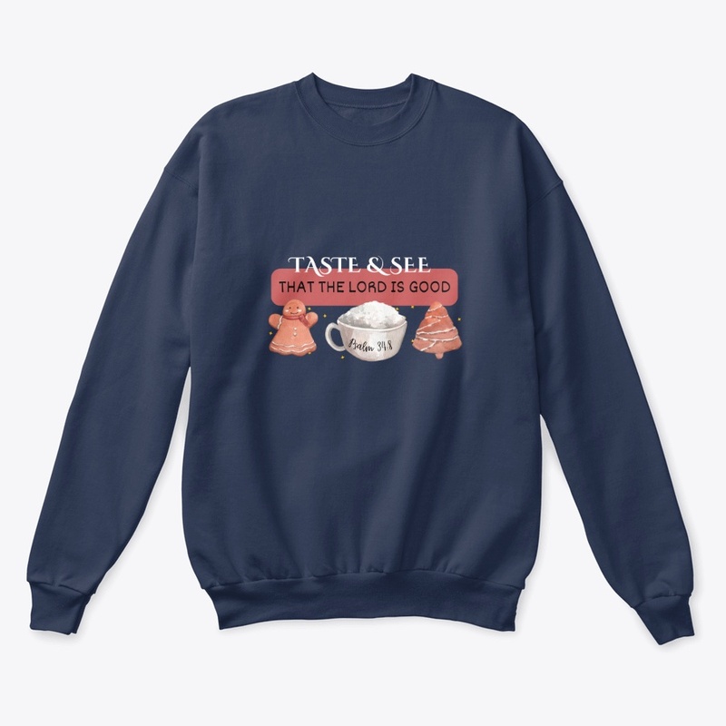 Taste and See | Black | T-shirt Hoodie