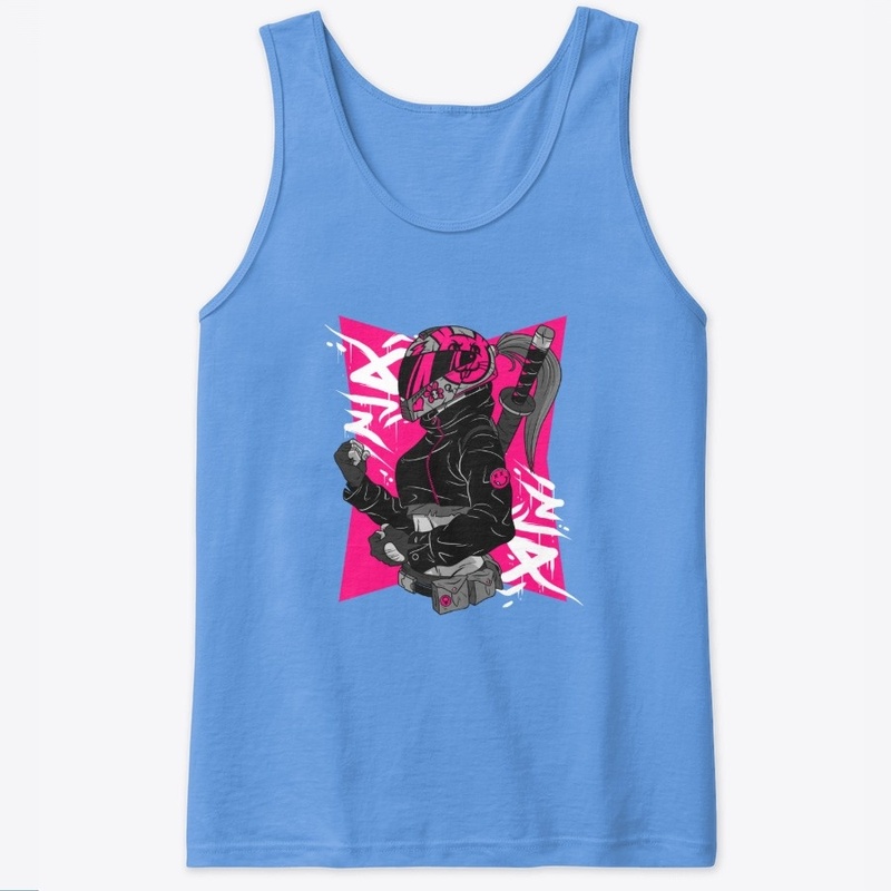 Anarchist Ninja girl T-shirt / Tank 