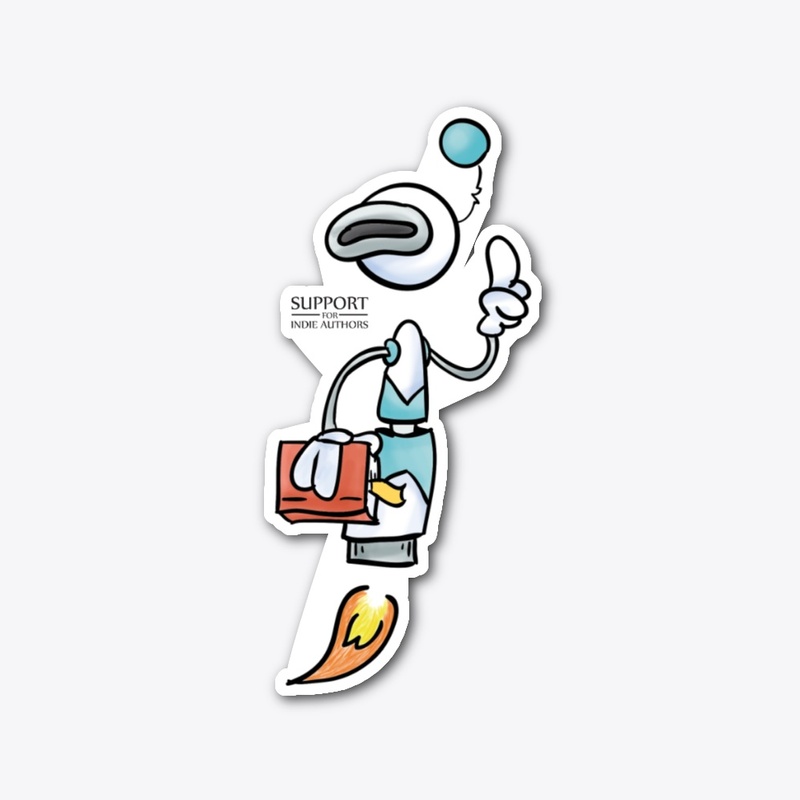 Arthur 2.0 Indie Author Mascot Sticker