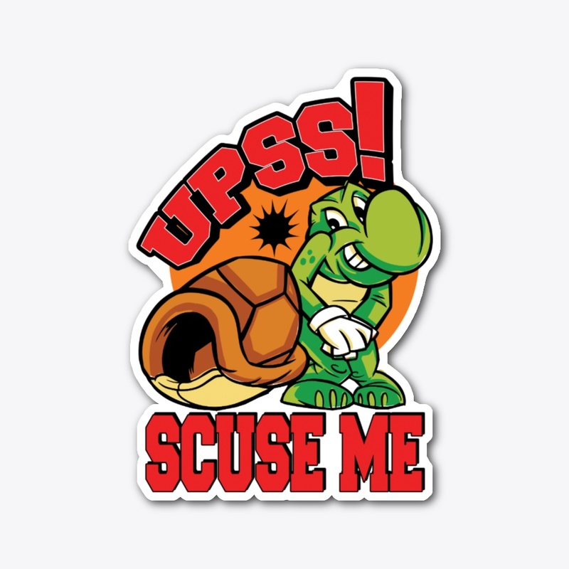 Scuse Me White T-Shirt