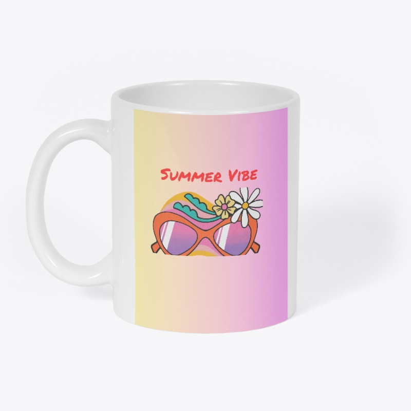 SUMMER VIBES TSHIRT (customized )