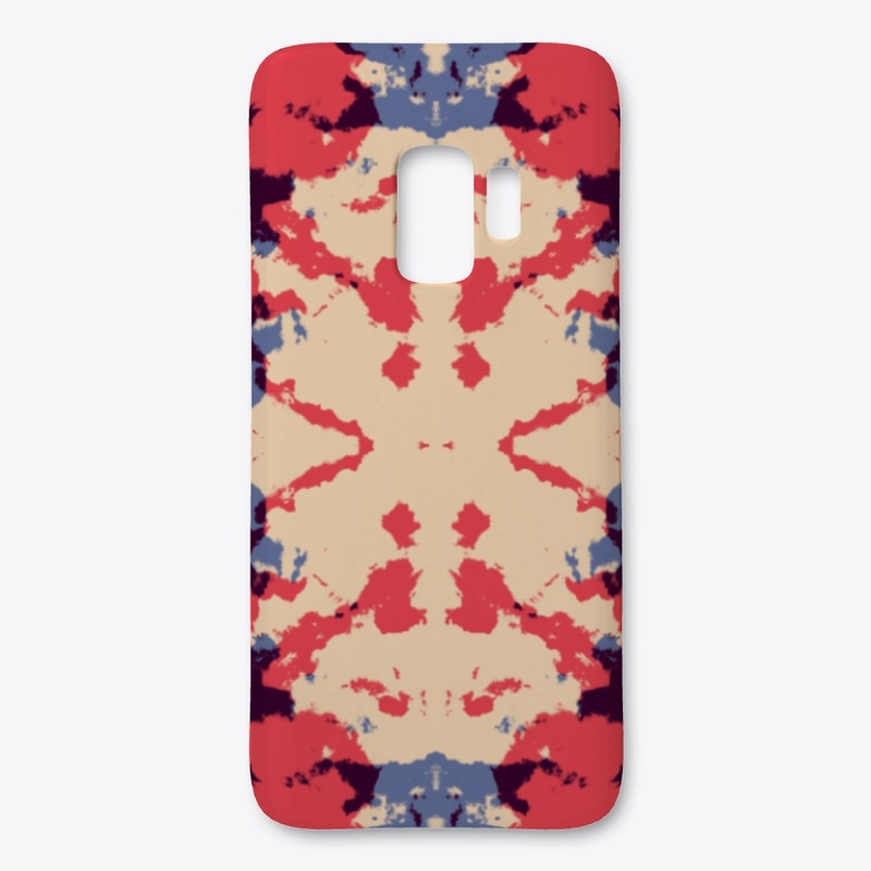 Colorful Abstract Ink Blot Rorschach