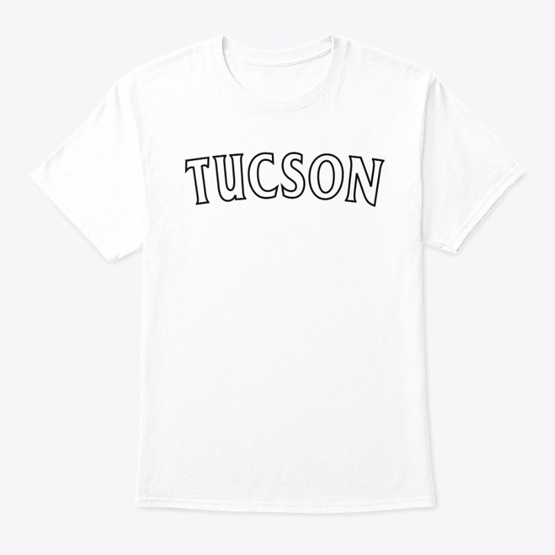 TUCSON black lettering