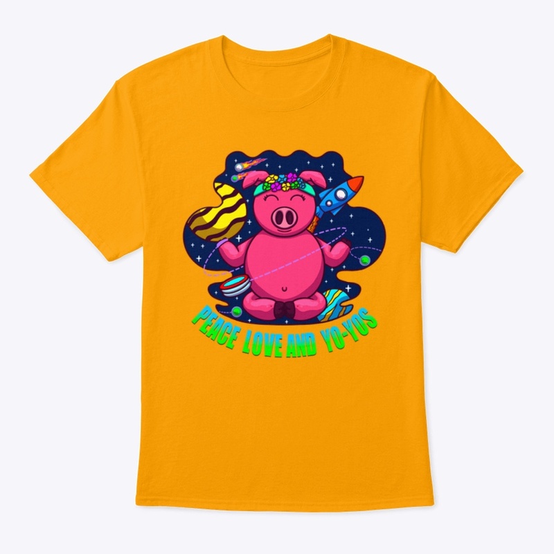"Peace, Love,  Yo-Yos" Tee