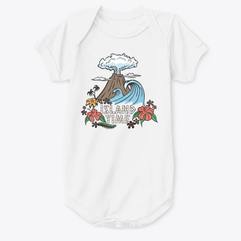 Volcano Baby Onesie