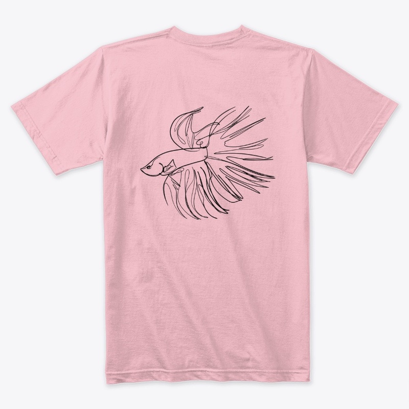Minimalistic Crowntail Betta