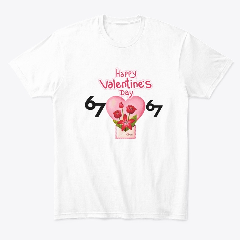 Valentine 67 Floral Love Letter Art