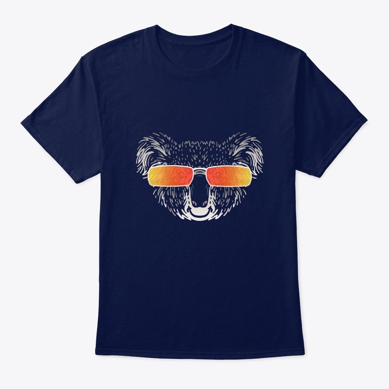 Cute Koala in Sunglasses (Colored+sg07)