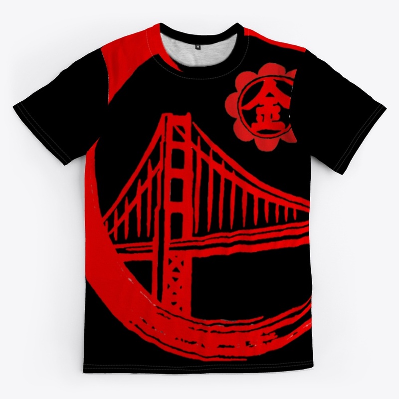 Golden gate Bridge Konko Tees 