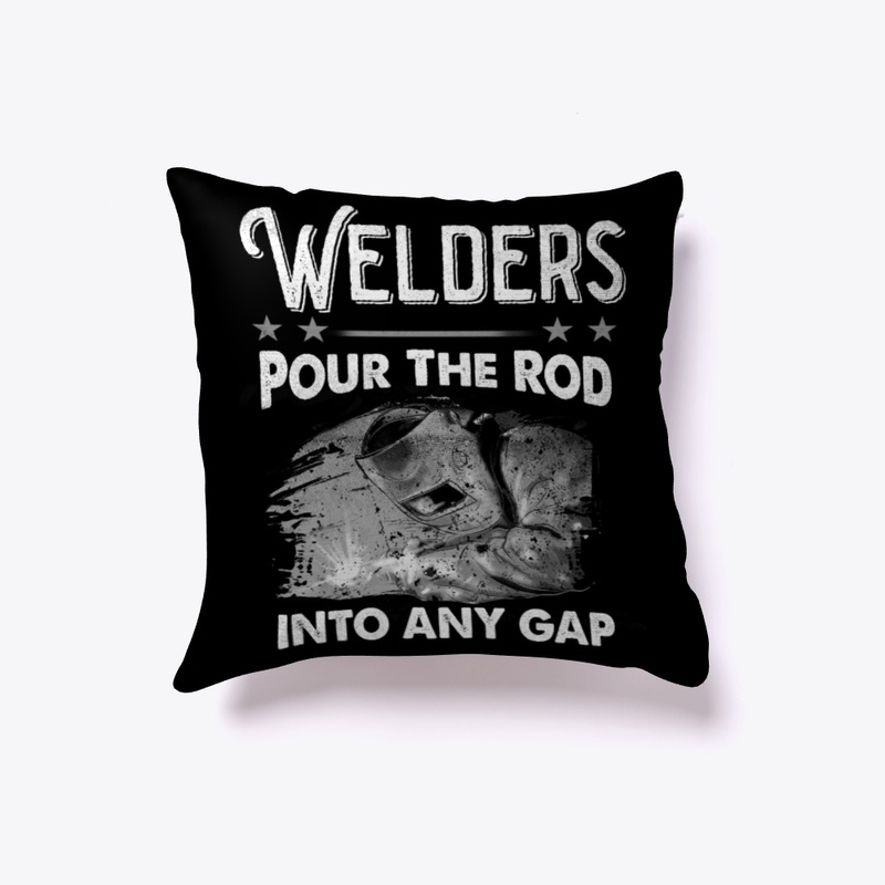 Welders Pour The Rod Into Any Gap