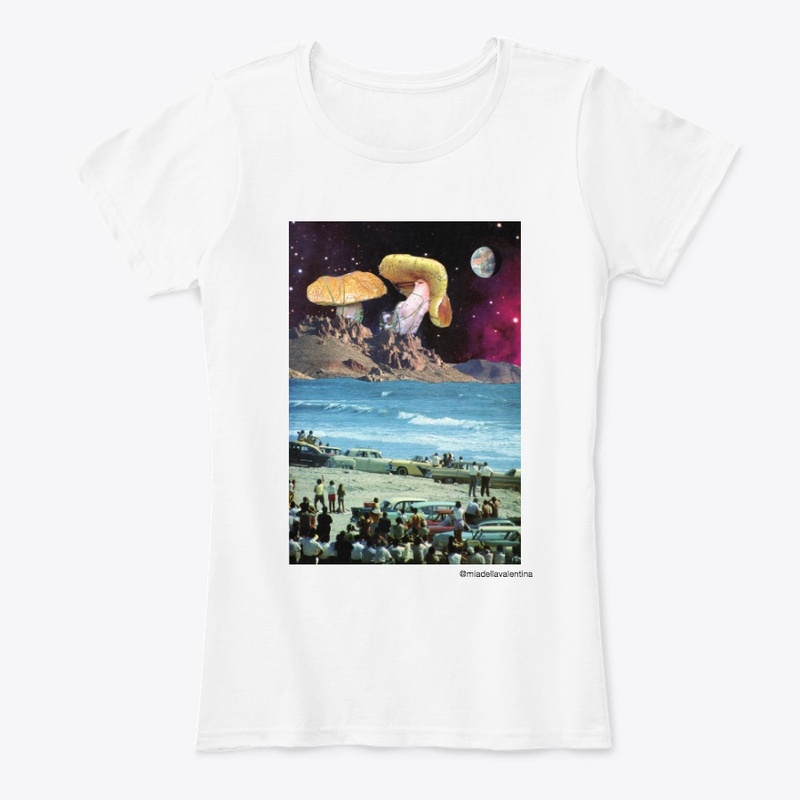 Mushroom Planet - Graphic Tee Collage 