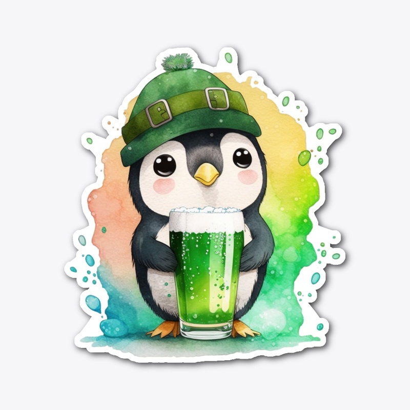 Cute penguin art