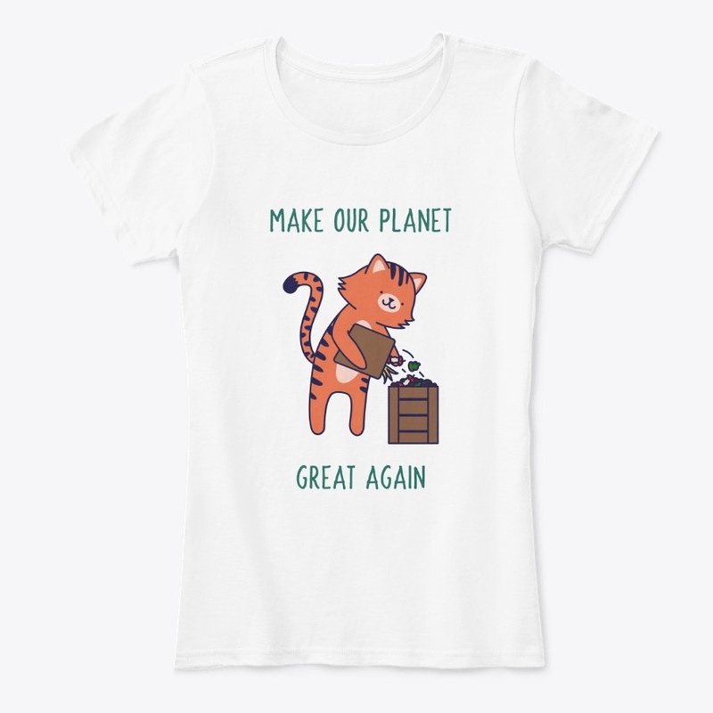 Make Our Planet Great Again Fox Design