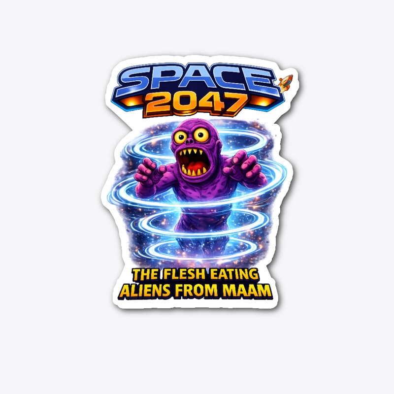 A flesh eating alien from Maam