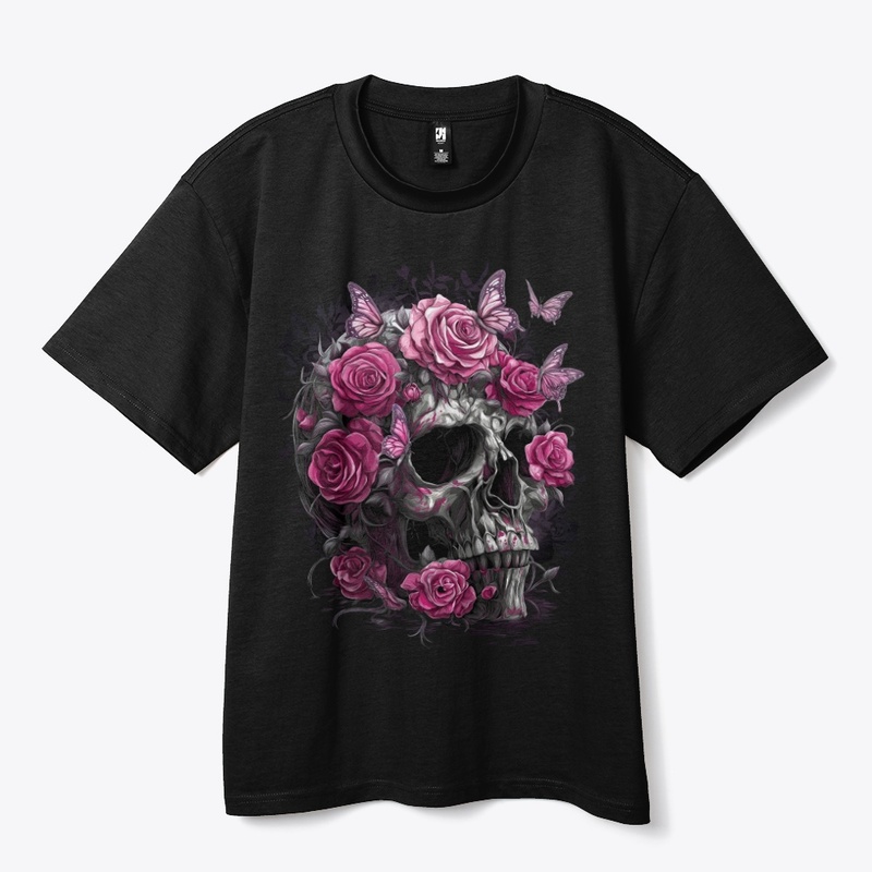 Romantic Gothic Skull