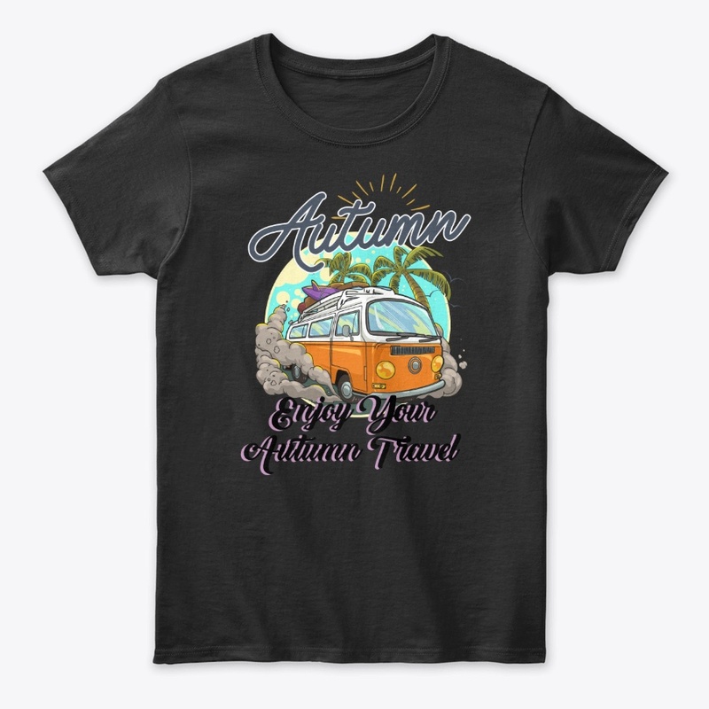 Women’s Autumn Travel Graphic T-Shirt