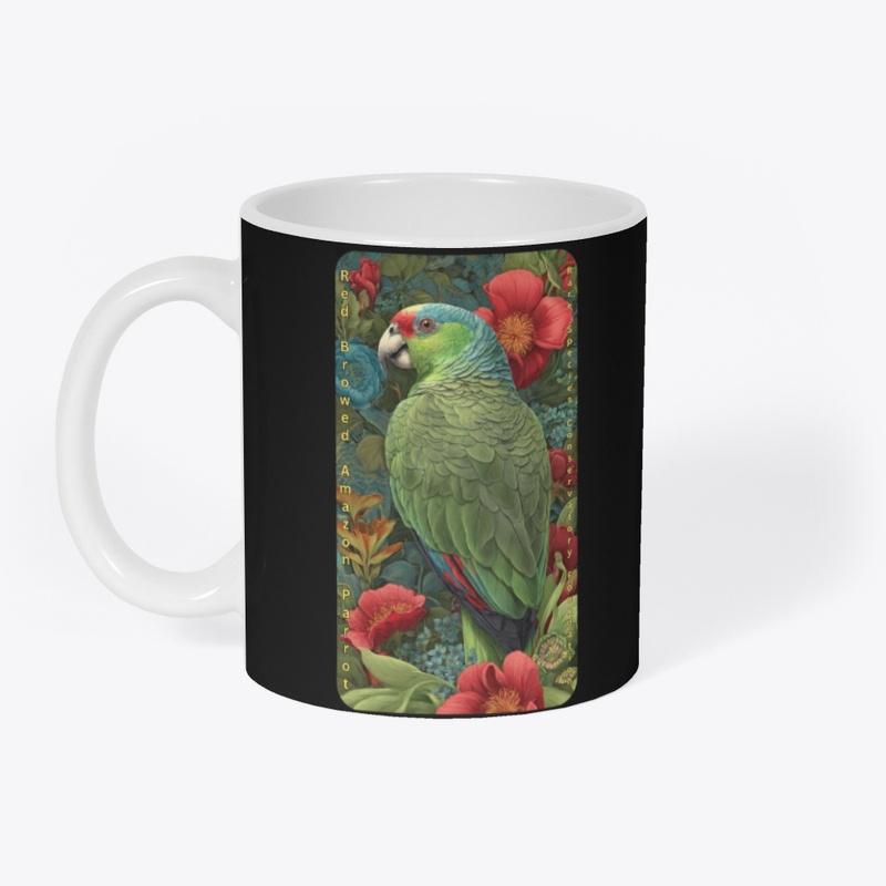 Red-Browed Amazon Parrot