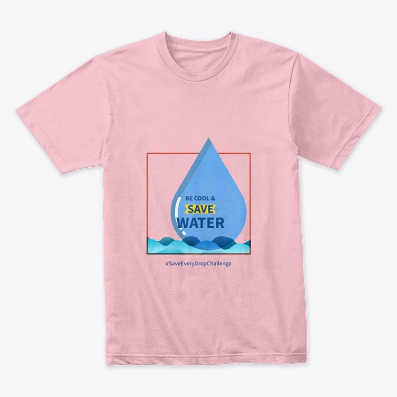 T Shirt Save water be cool