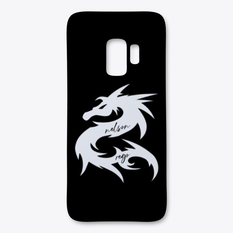 002W NELSON DRAGON LOGO - WHITE