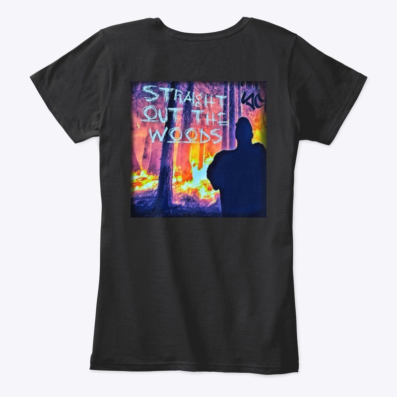 STRAIGHT OUT THE WOODS album art apparel