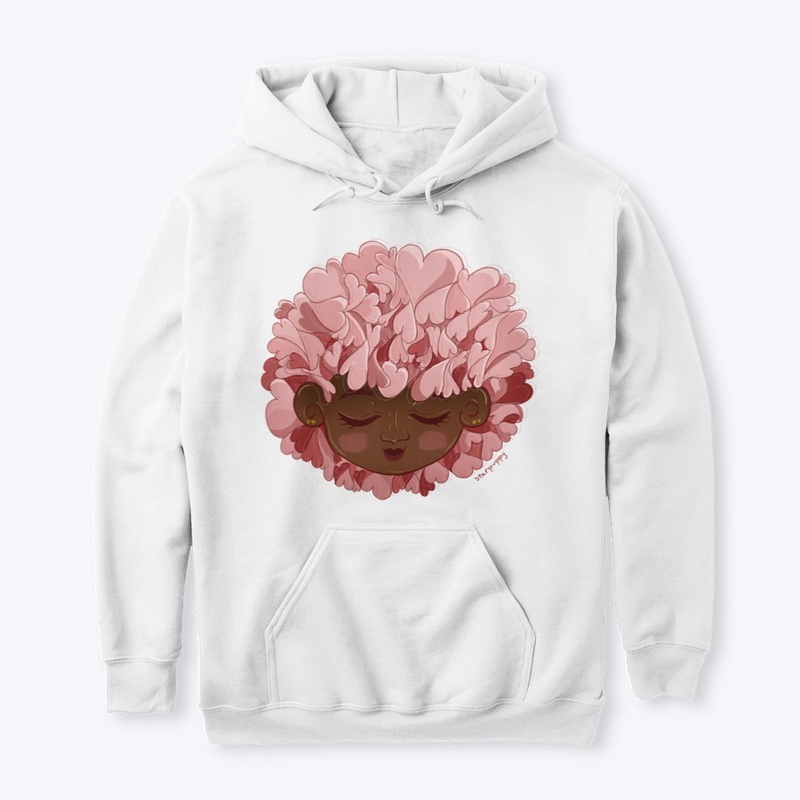 I Heart My Hair Hoodie