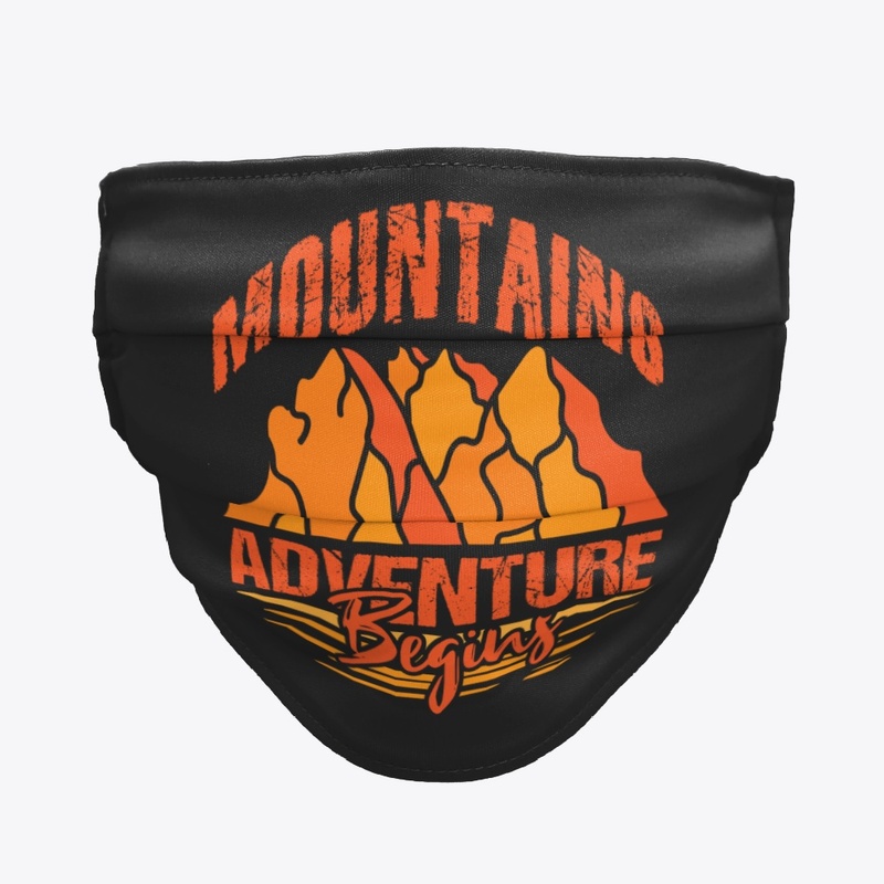 Mountains Adventure Begins Tshirt
