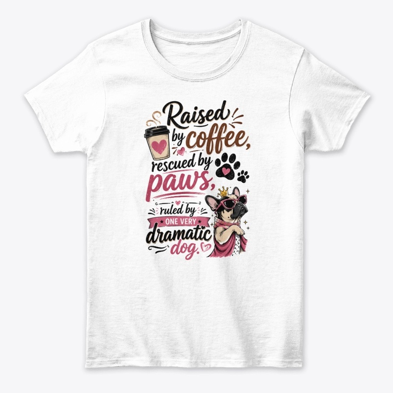 Coffee & Chaos Dog Tee