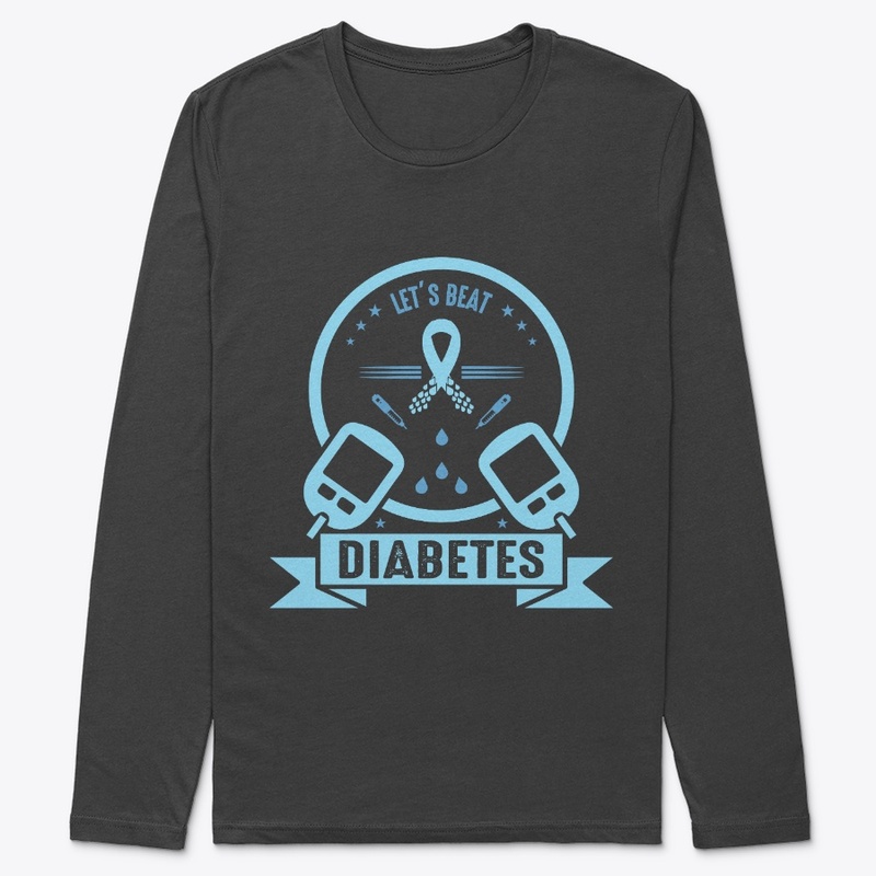 Lets Beat Diabetes -Diabetes Day T shirt
