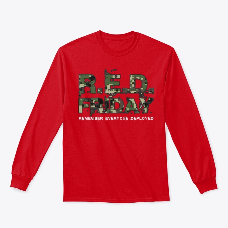 RED friday in Camo design!