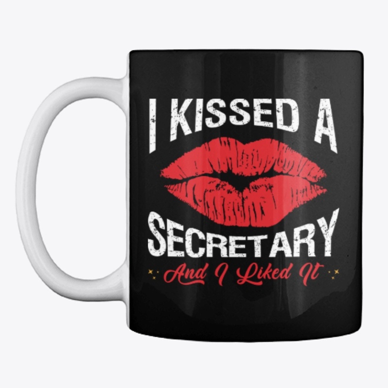 I Kissed A Secretary Face Mask
