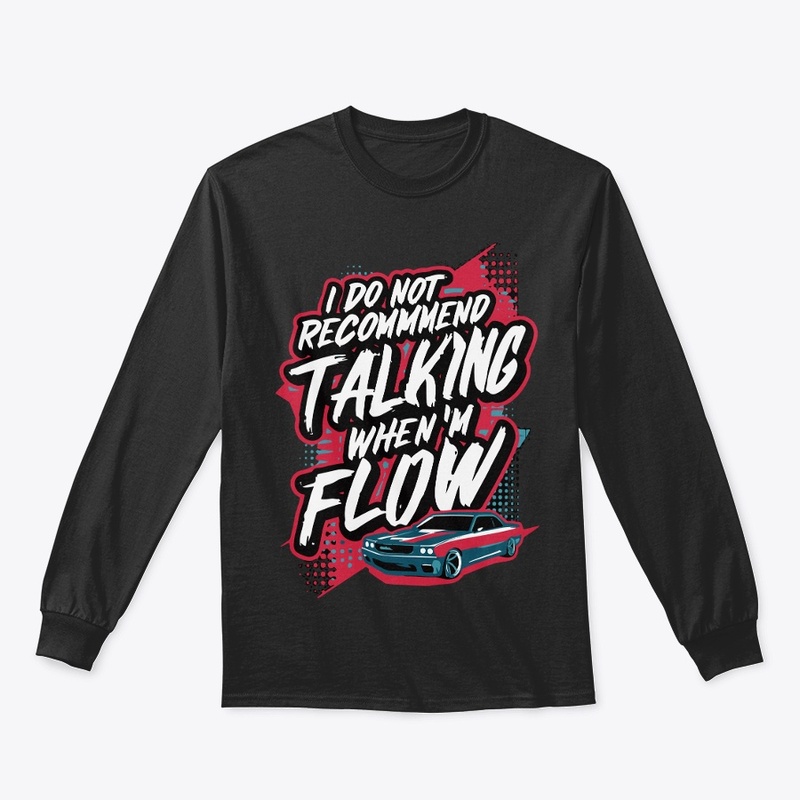 I do not recommend talking when i flow