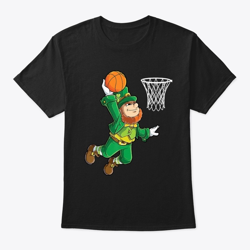 Leprechaun Basketball St Patricks Day