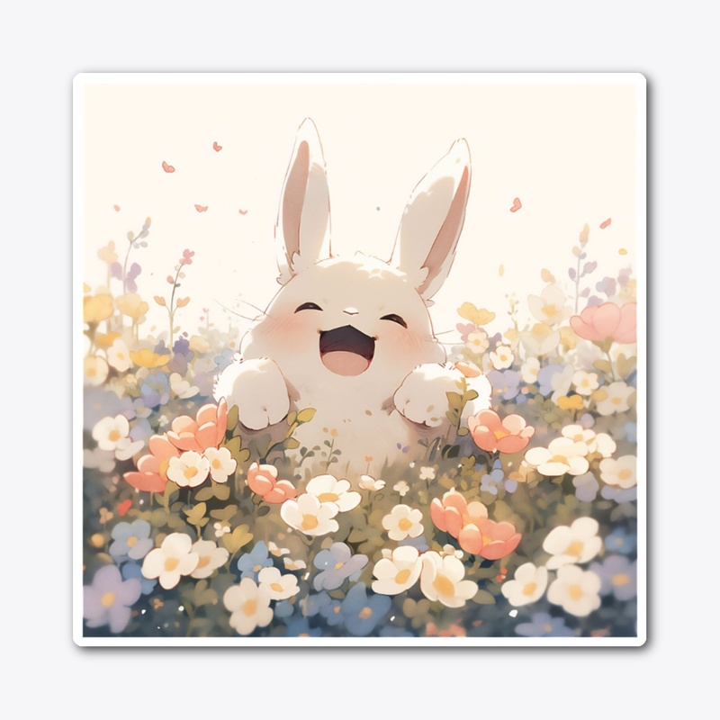 happy rabbit