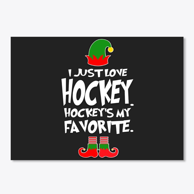 Elf Loving Hockey (For Christmas)