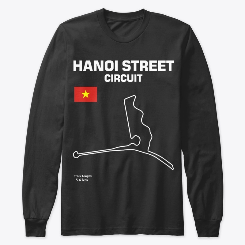 Hanoi Street Circuit Track Outline 