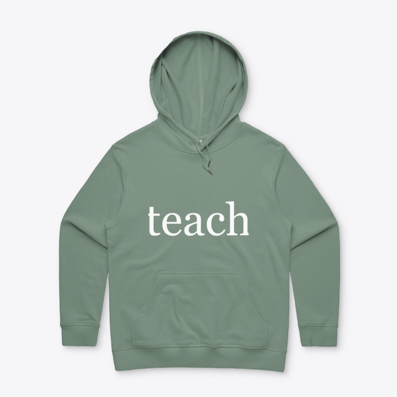 Teach Written in White