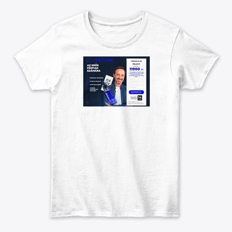 Bluestone Hungary White T-Shirt Front