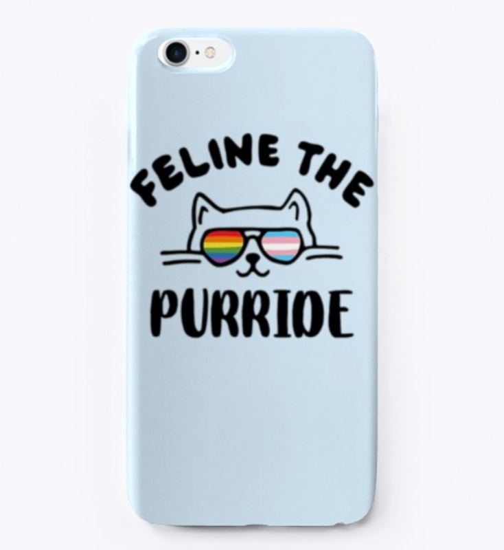 Feline The Purride Funny Cat LBGT