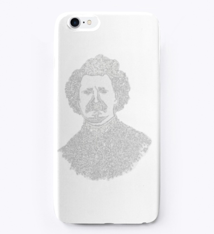 Monochrome Beaded Louis Riel